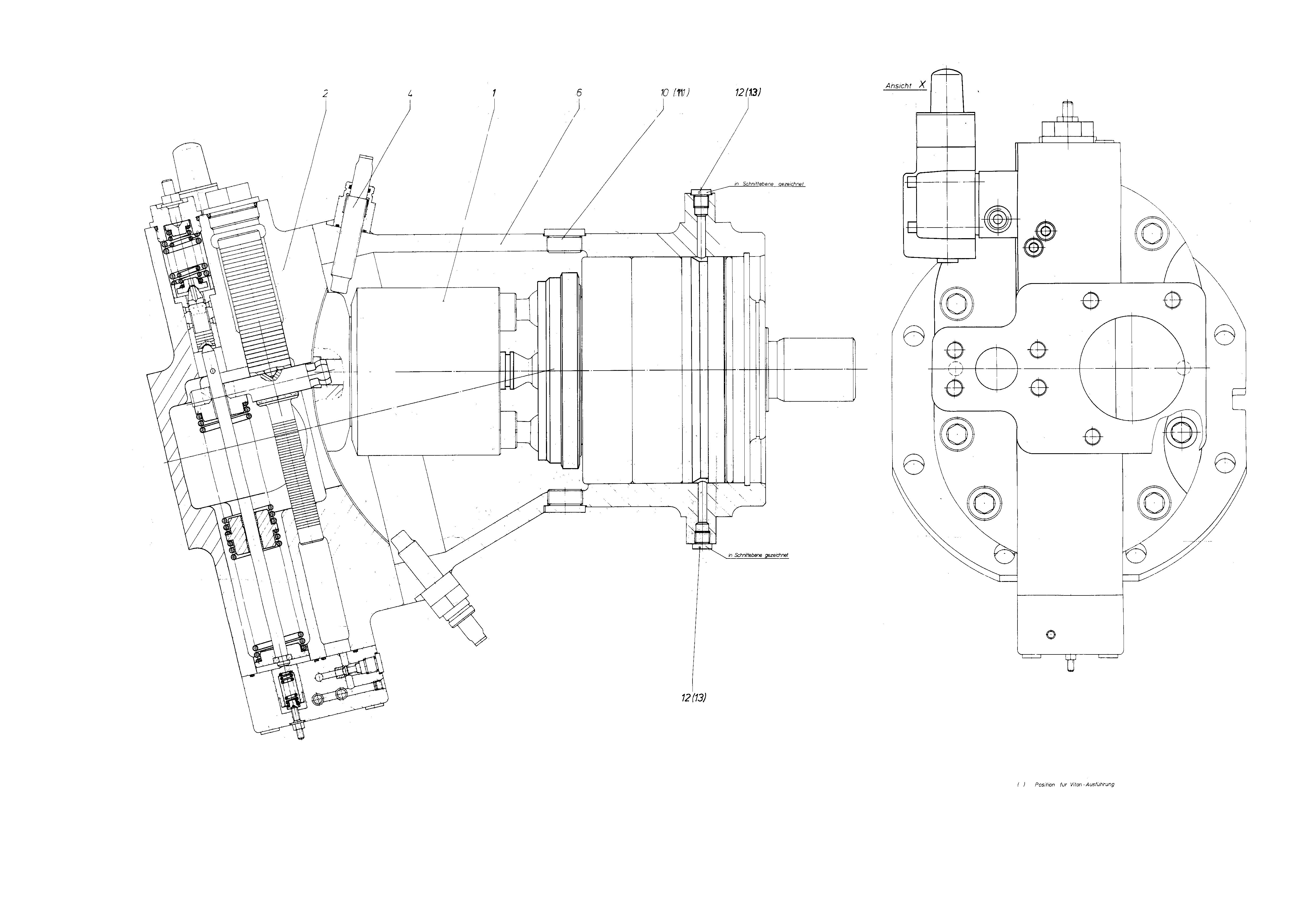 AA7V500HD — Zeichnung