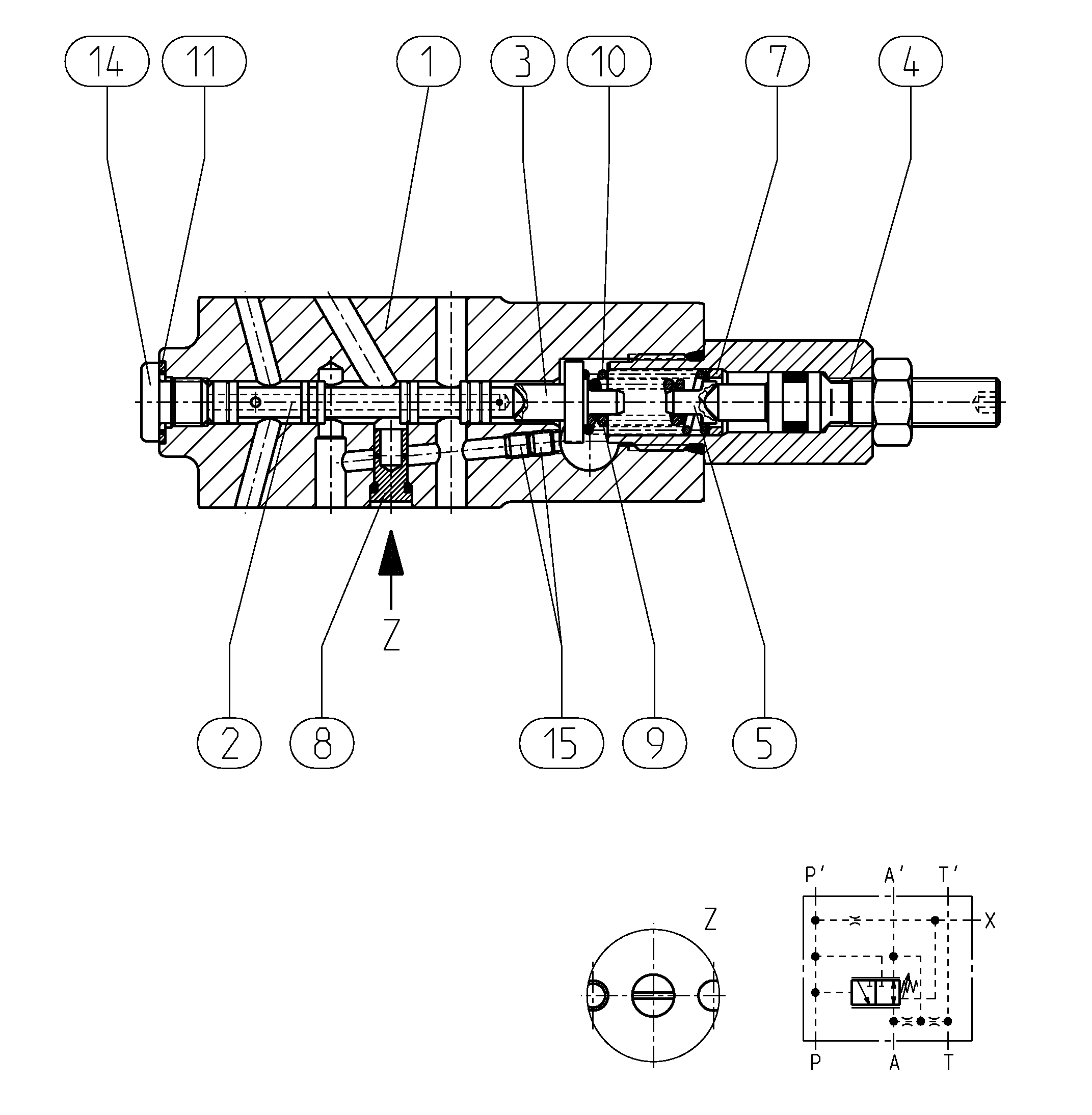 CONTROL VALVE — Zeichnung