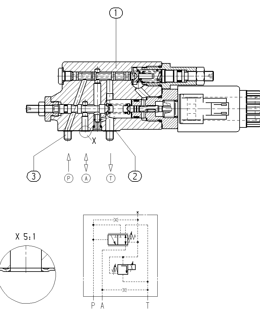 CONTROL VALVE — Zeichnung