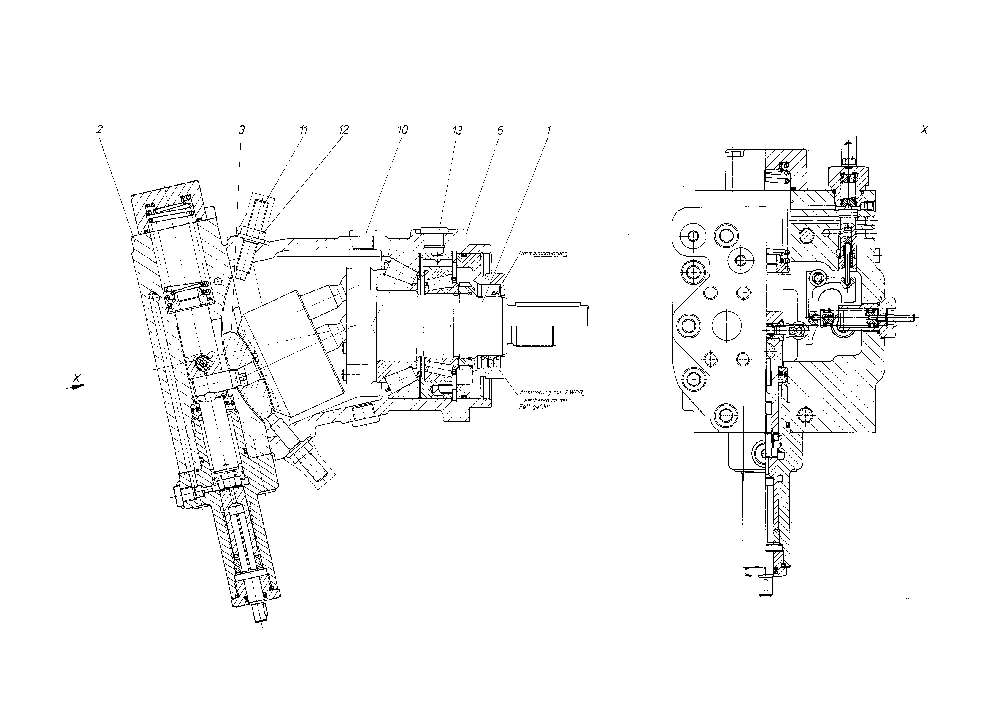 A7VO160LRDM/61R-PZB01 — Zeichnung