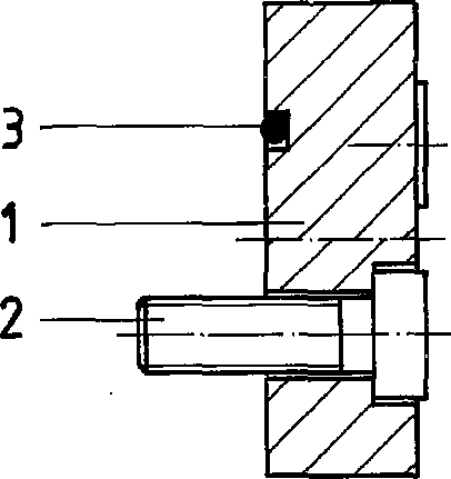 BLANK FLANGE — Zeichnung