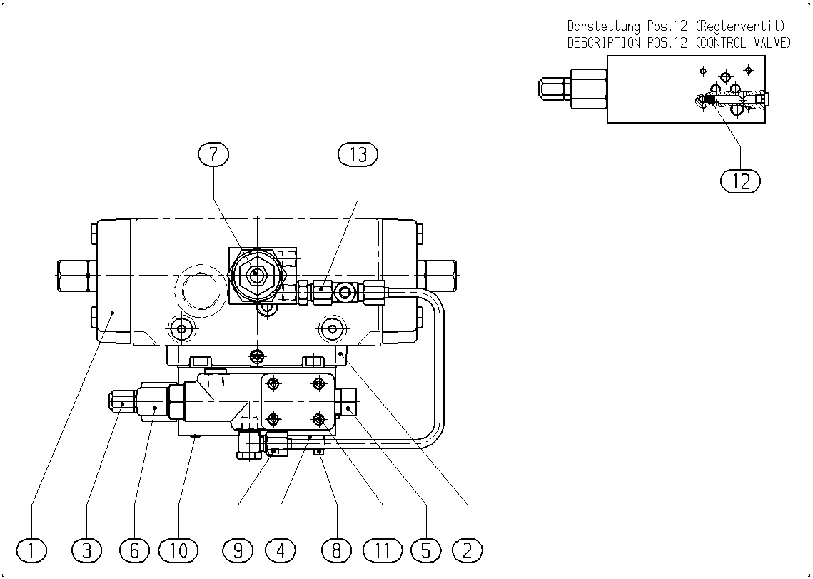 R A4VSO 125/180 LR2N /30R -SO134 — Zeichnung