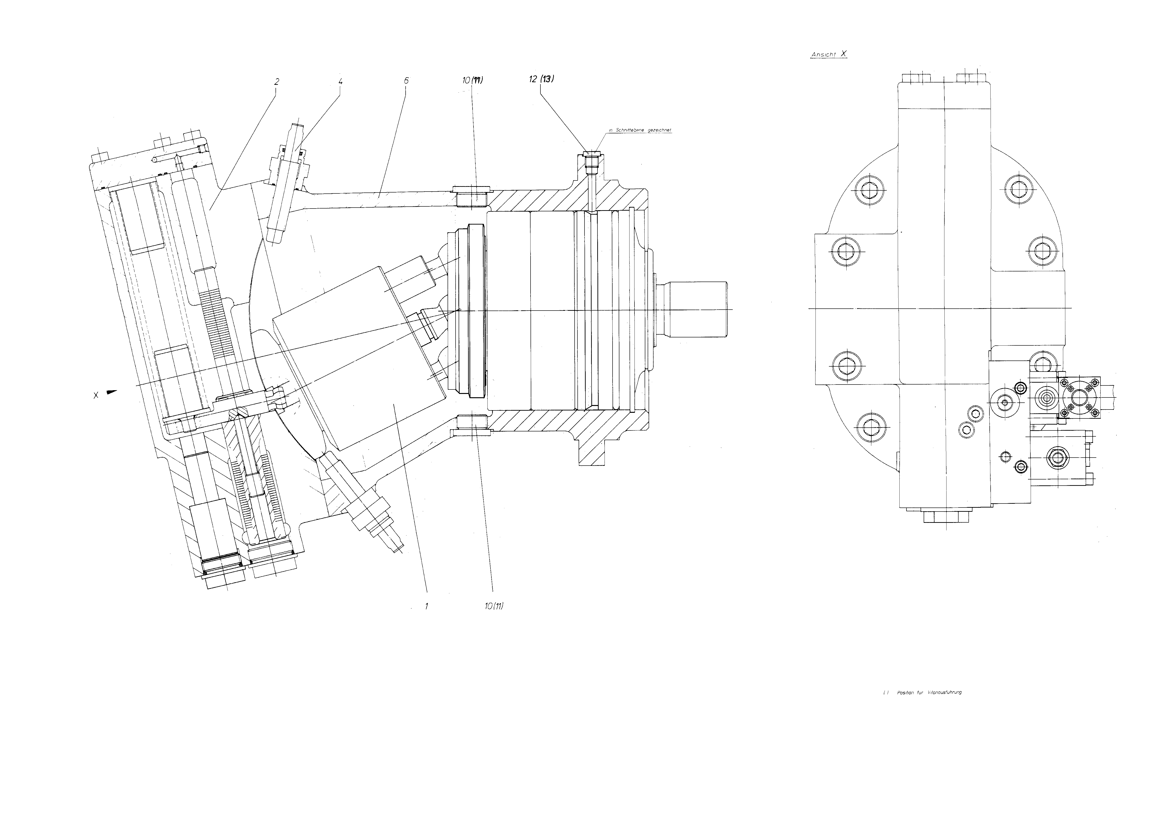 AXIAL-PISTON PUMP — Zeichnung