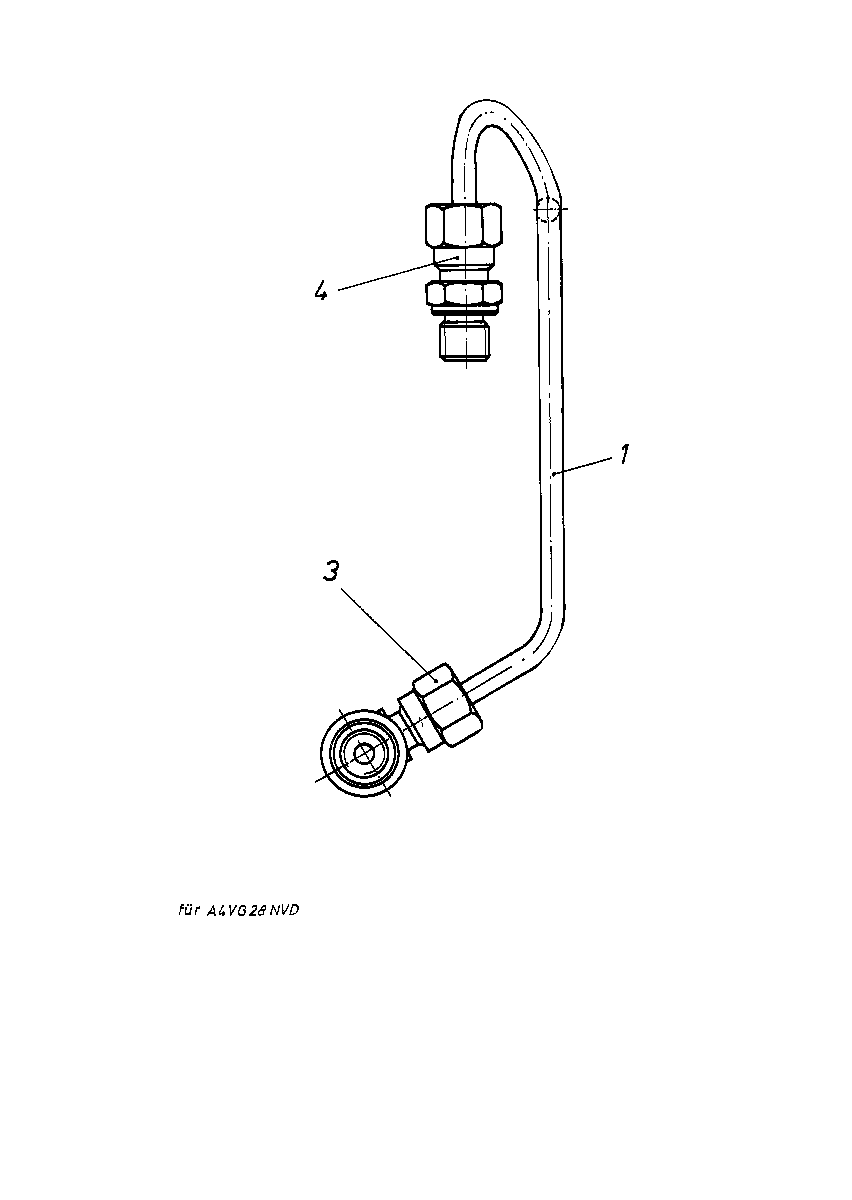HYDRAULIC LINE — Zeichnung
