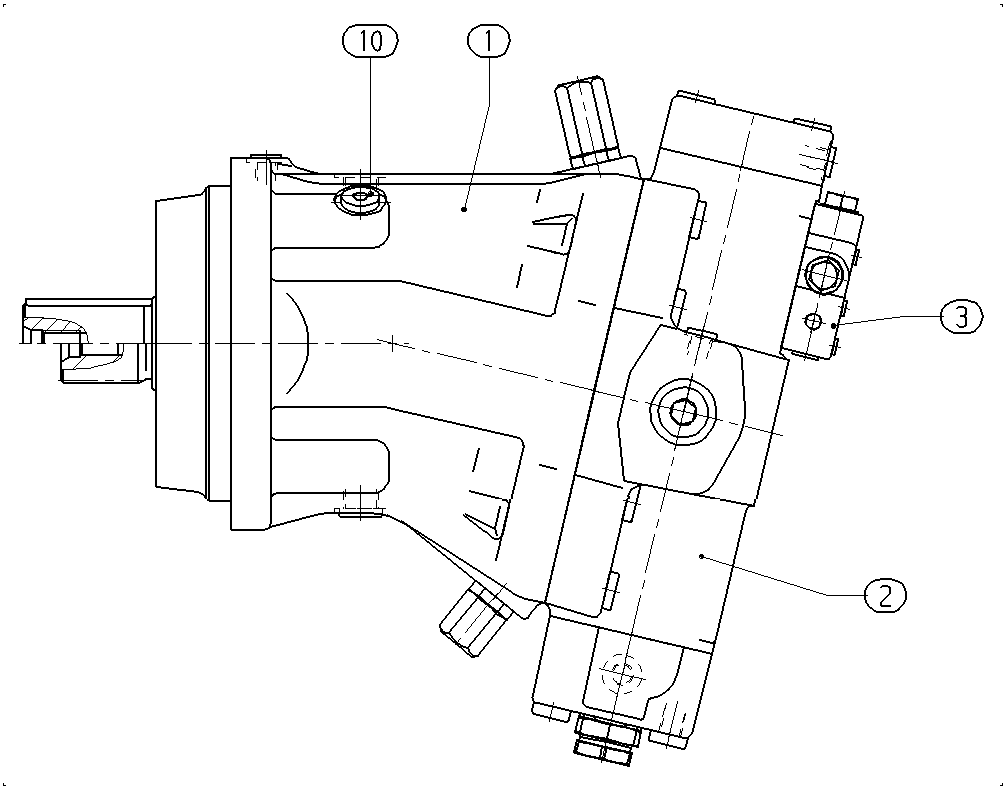 A A6V M 250 HA2T /63W2-VZB017DVA-SO113 — Zeichnung