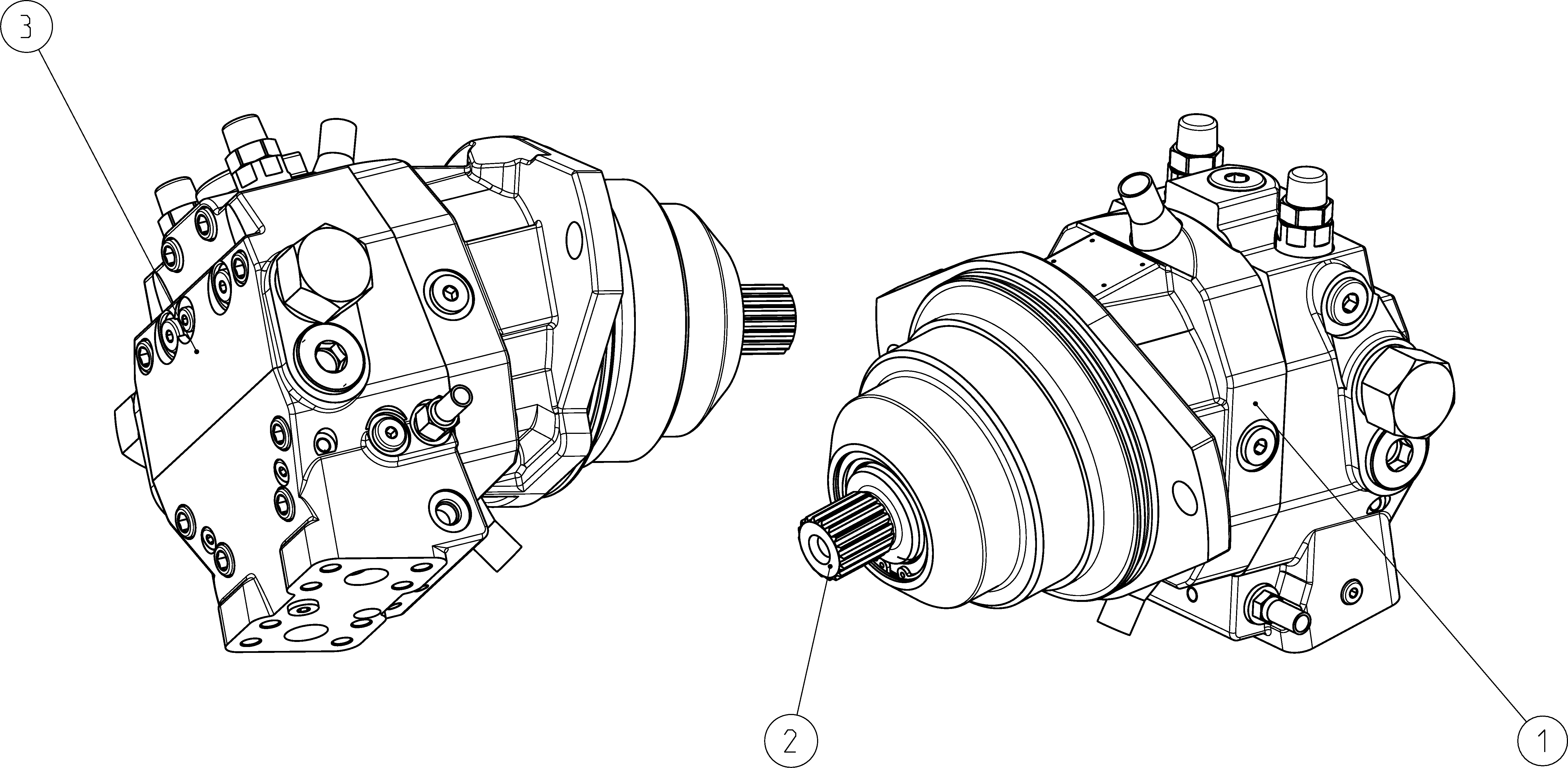 A6VE107HA3T/63W-VZL22100B-S — Zeichnung