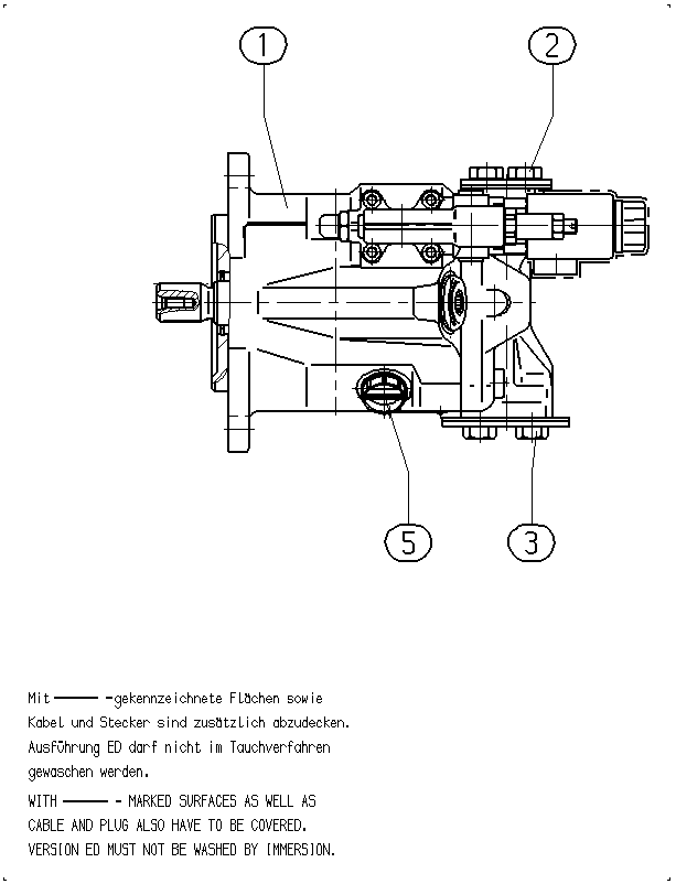 AL A10V O 28ED 72/52R-VSC12N00P — Zeichnung