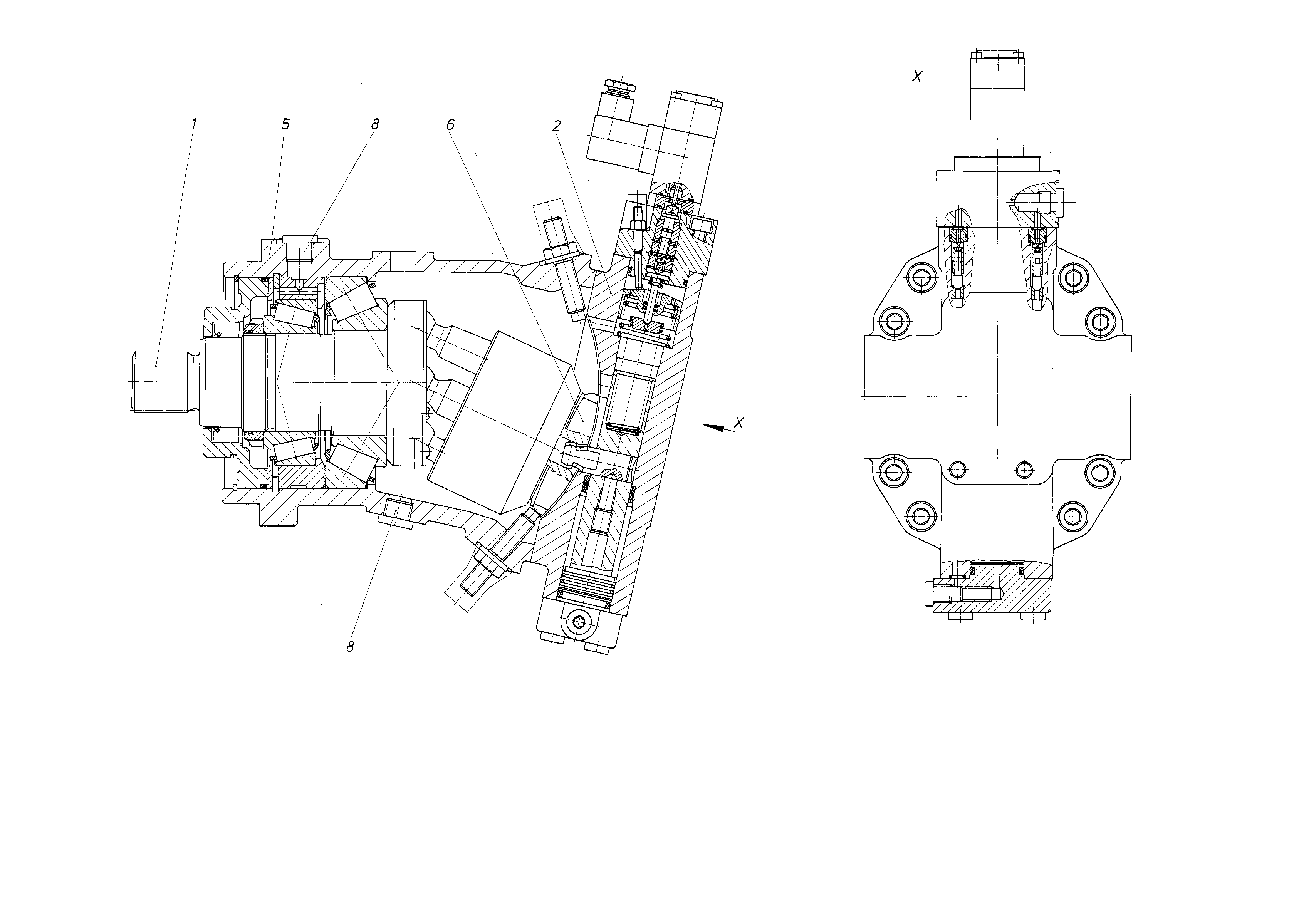 A6VMN107EP2/60W-PZB026B — Zeichnung