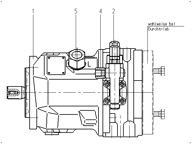 AL A10V O 45 DFR /31R-PSC12K68 — Zeichnung