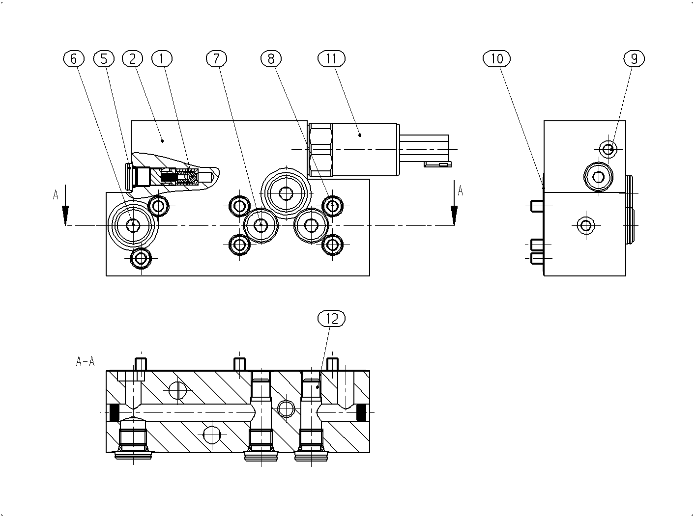 PRESSURE REDUCING VALVE — Zeichnung