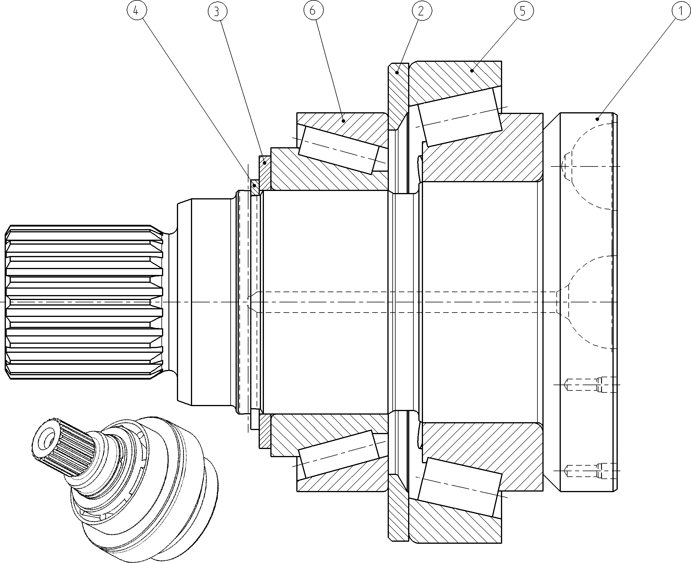 DRIVE SHAFT — Zeichnung