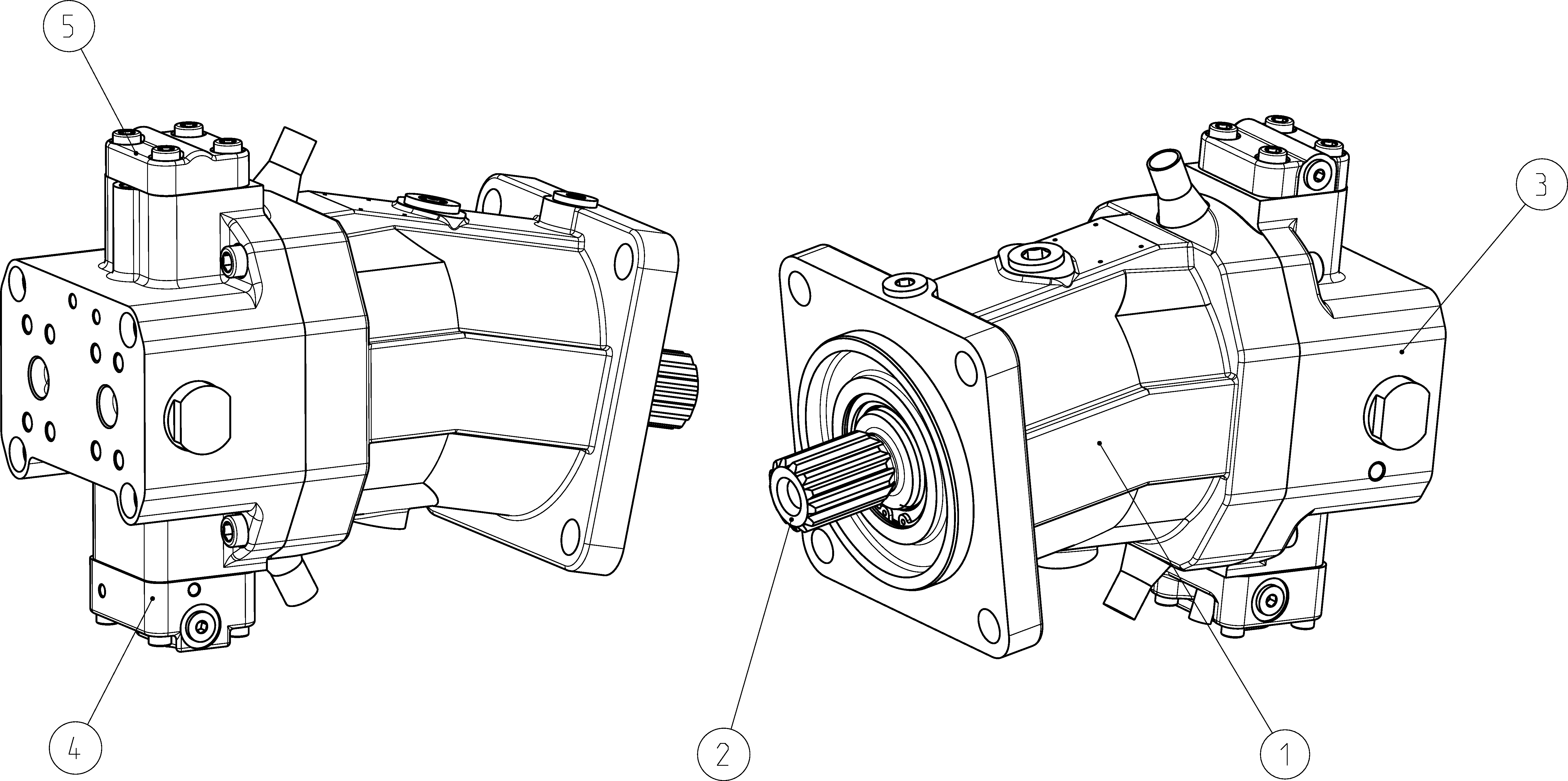 AA6VM107HA1/63L-VSD51X00A-S — Zeichnung