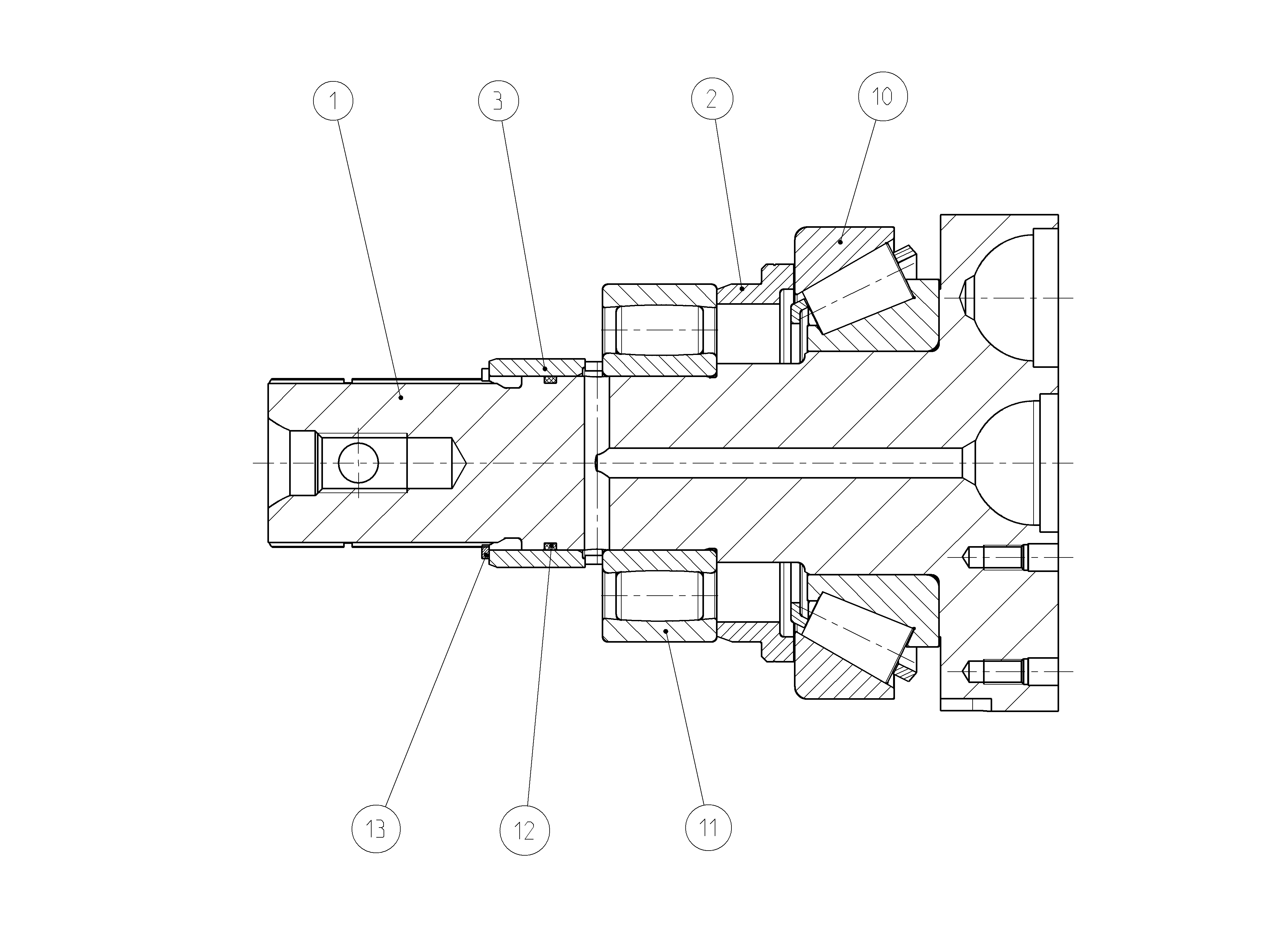DRIVE SHAFT — Zeichnung