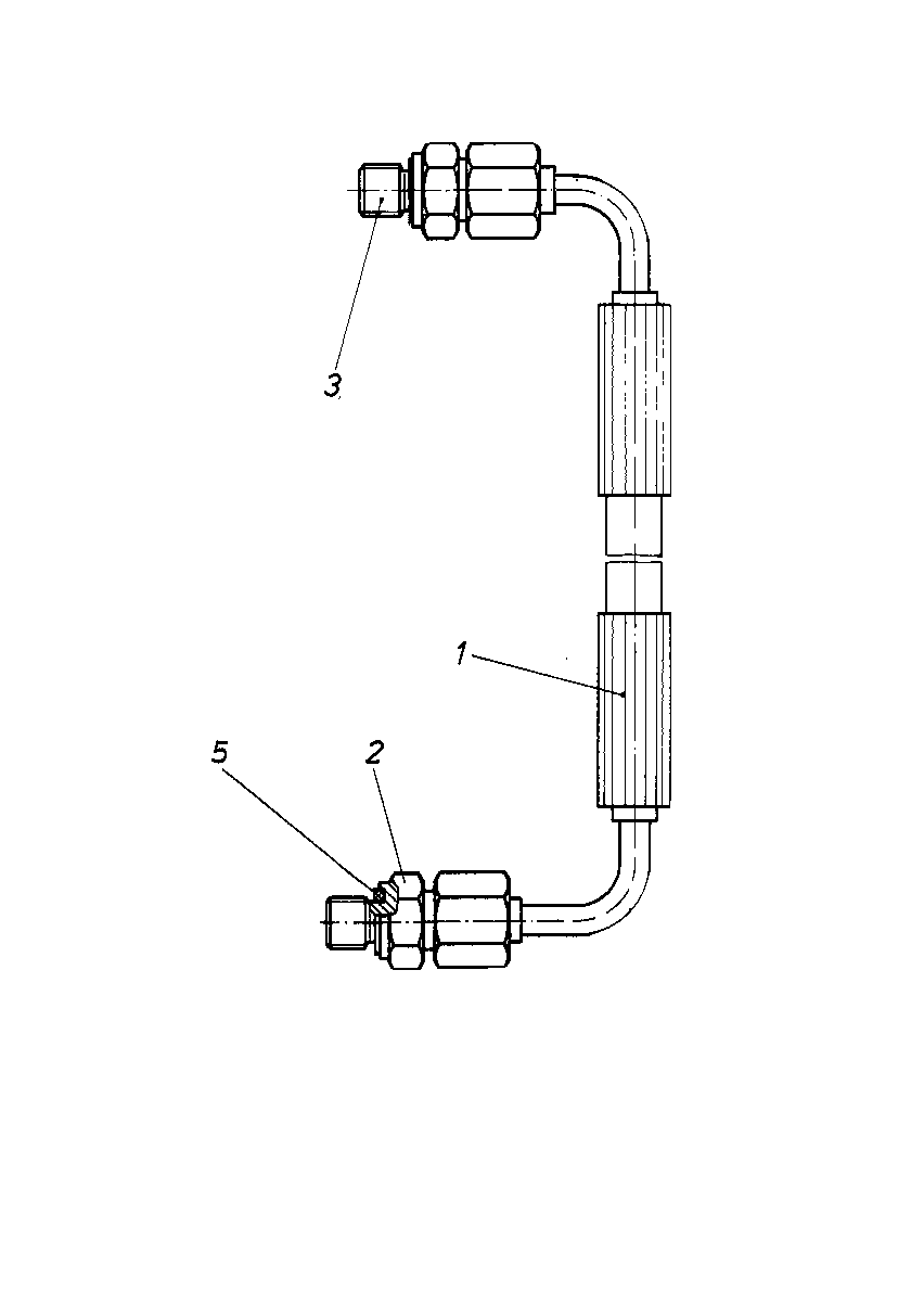 HYDRAULIC LINE — Zeichnung