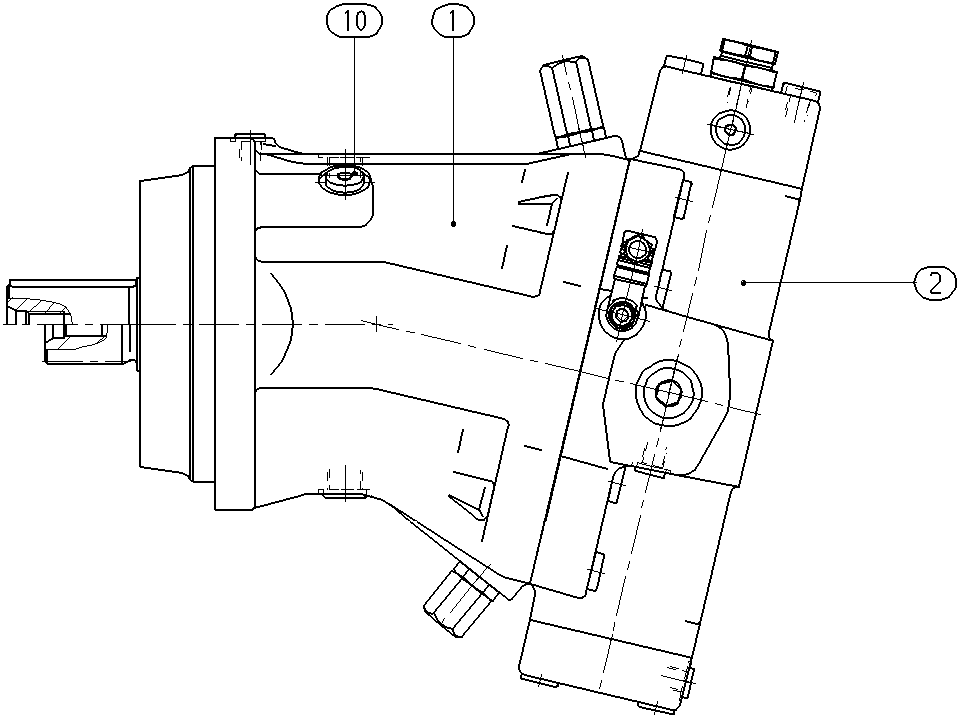 A A6V M 355 EP2 /63W1-VZH010FEB — Zeichnung