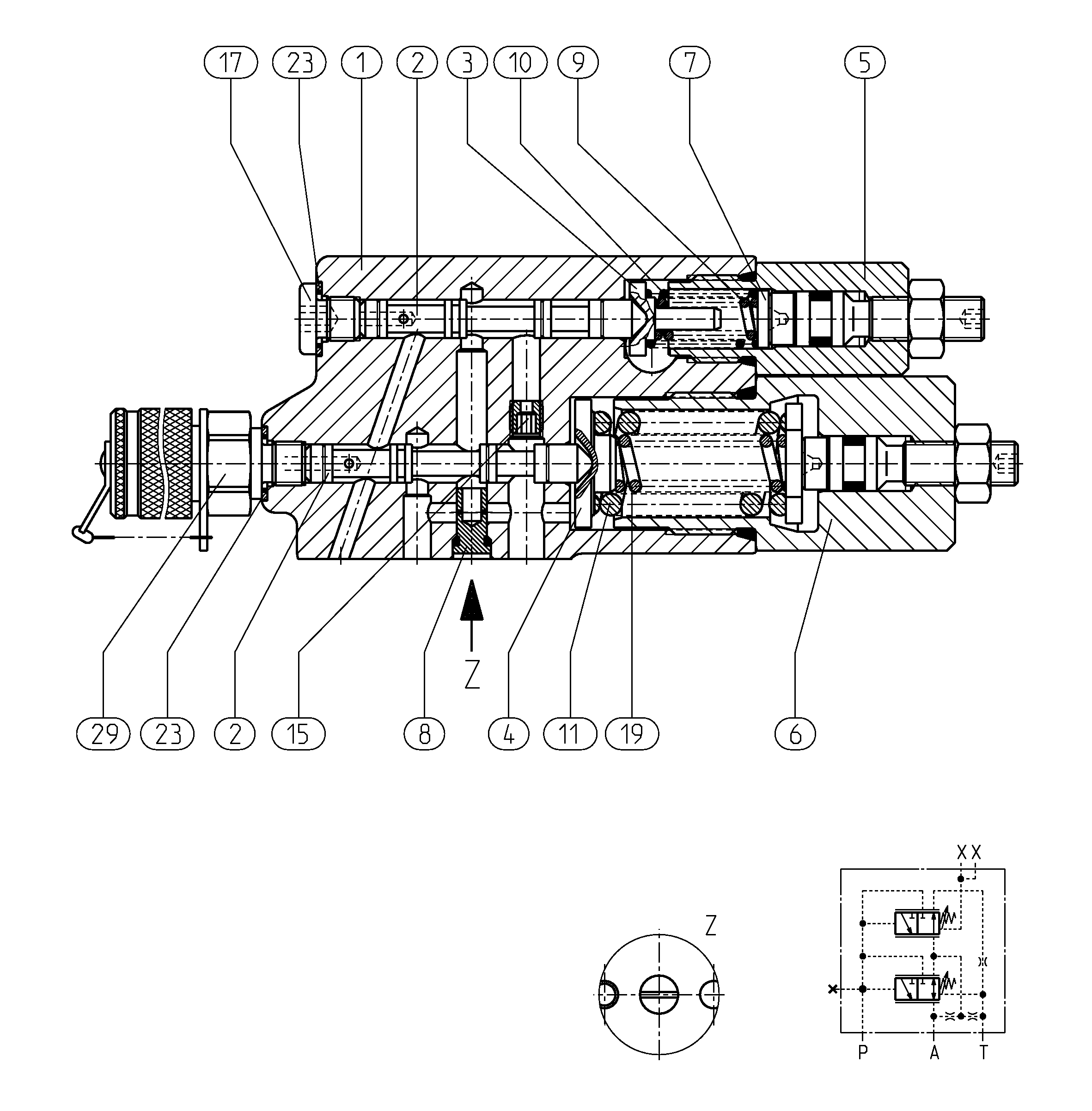 CONTROL VALVE — Zeichnung