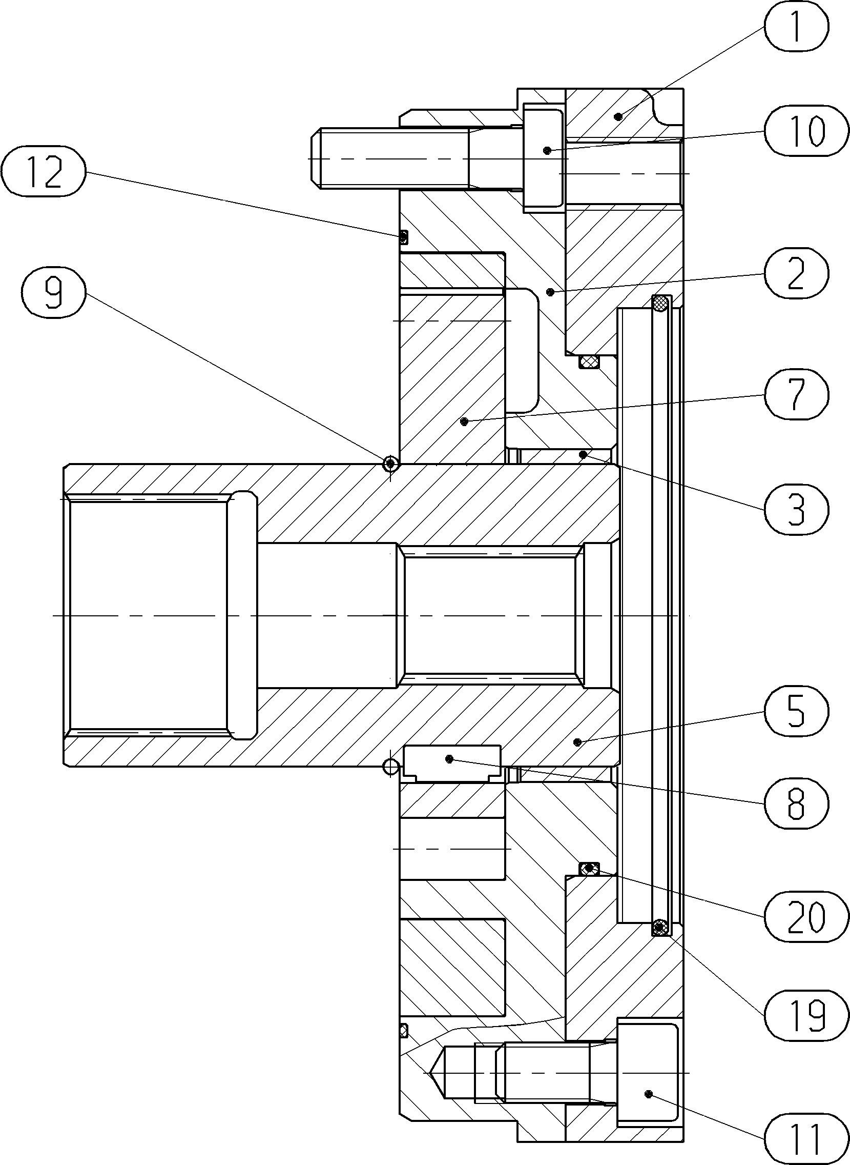 INTERNAL GEAR PUMP — Zeichnung