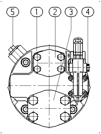 AL A10V O 71 DFR1/31L-PSC43N00 -SO190 — Zeichnung