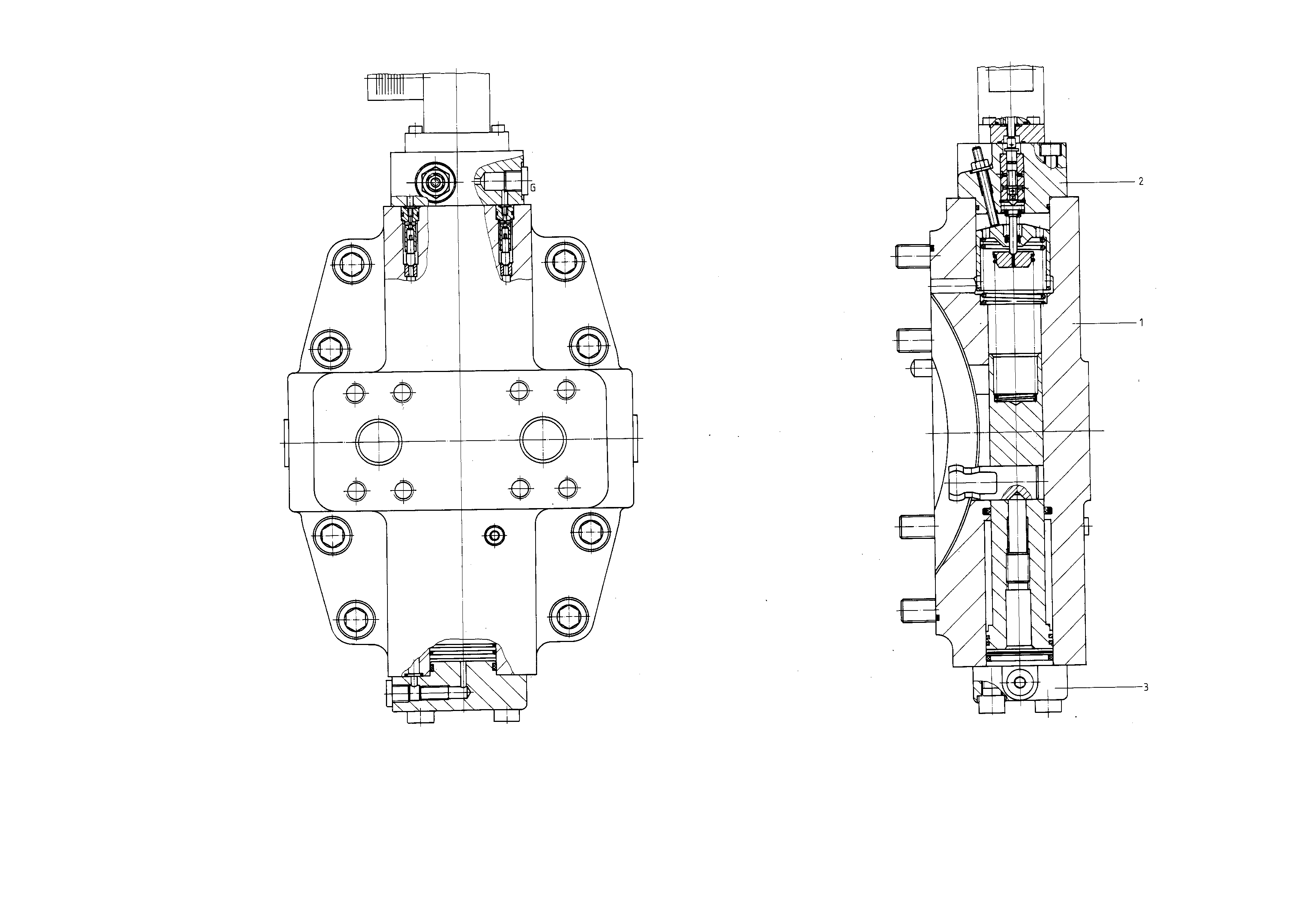 V A6V M 250 EP2 /61-P010B -SO 13 — Zeichnung