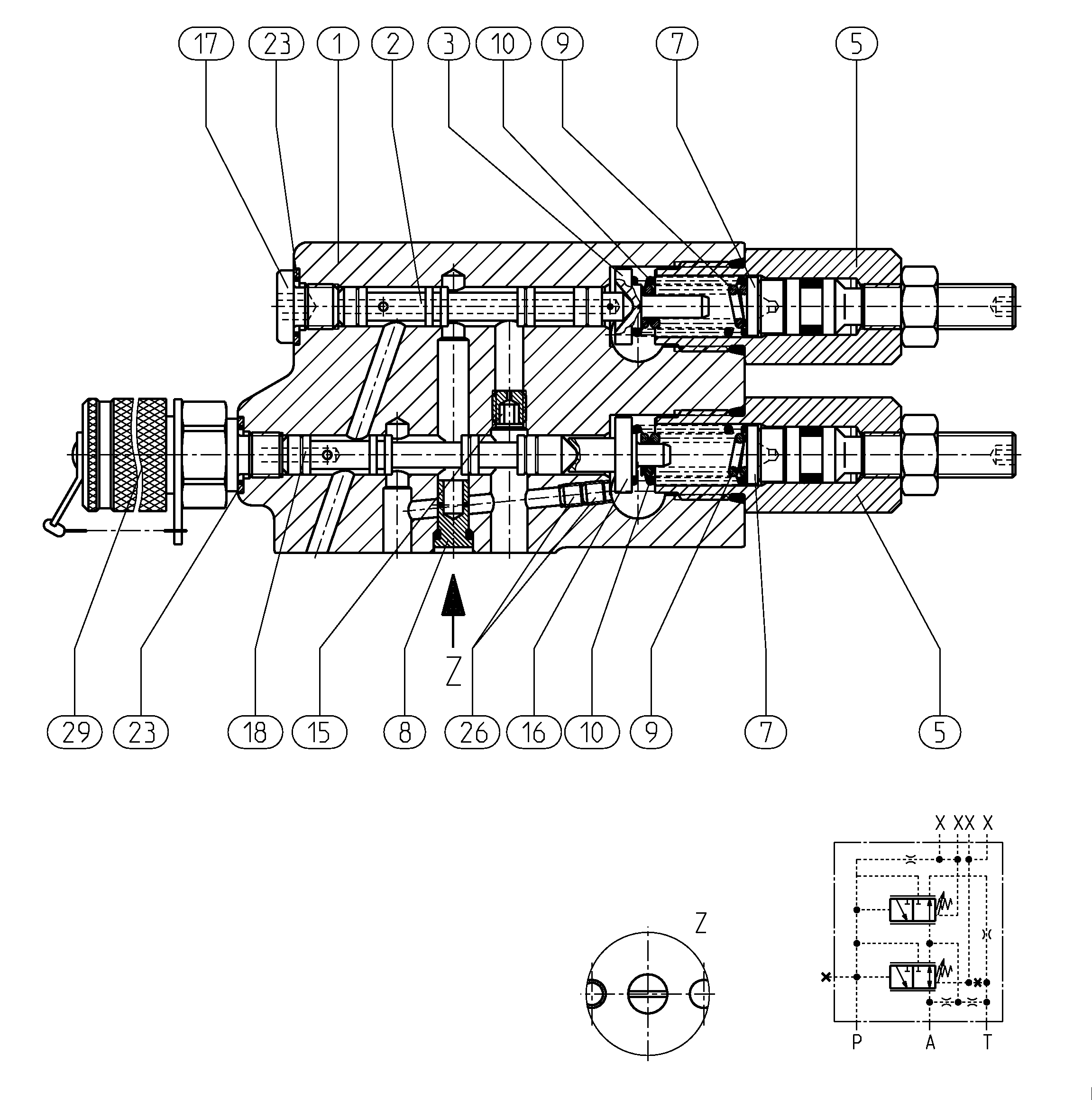CONTROL VALVE — Zeichnung
