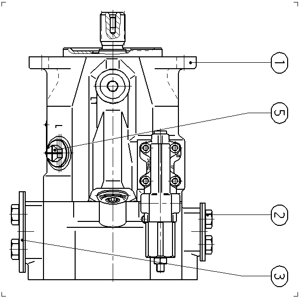 AL A10V O 45 DR /52R-VSC12K01 — Zeichnung