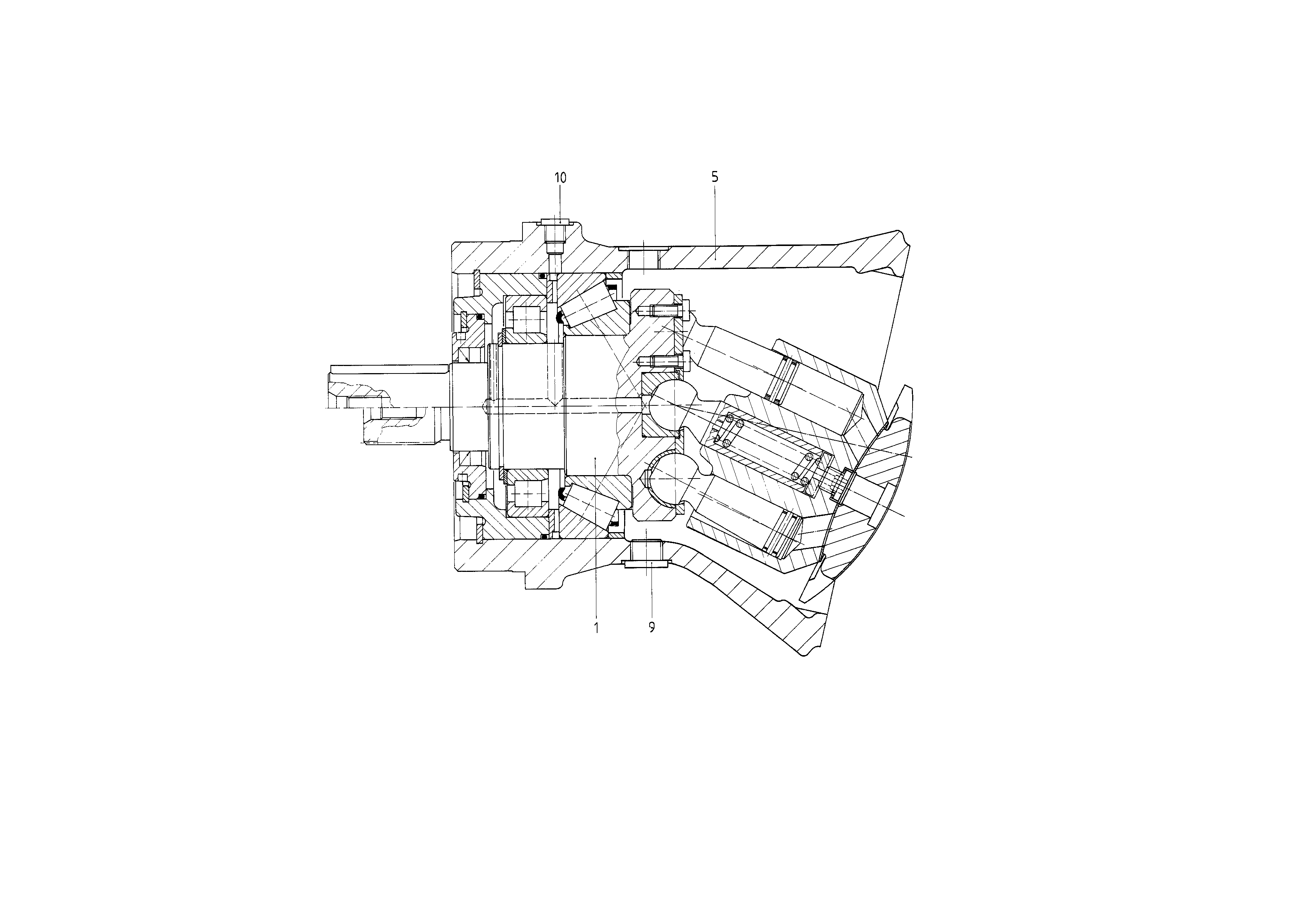 AXIAL-PISTON PUMP — Zeichnung