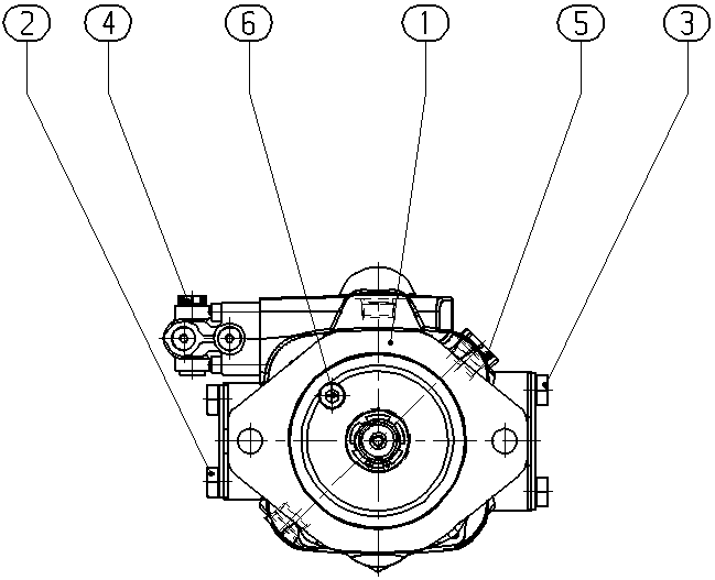 AL A10V O 28 DRS /53R-VSC12K01 -S2366 — Zeichnung
