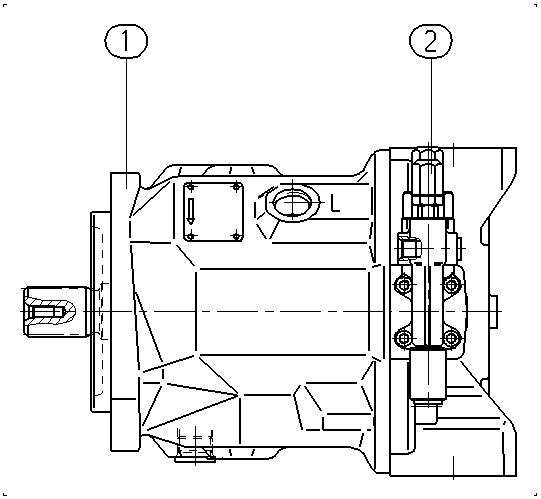 AA10VO74DFR1/31R-PSC62N00-S1186 — Zeichnung