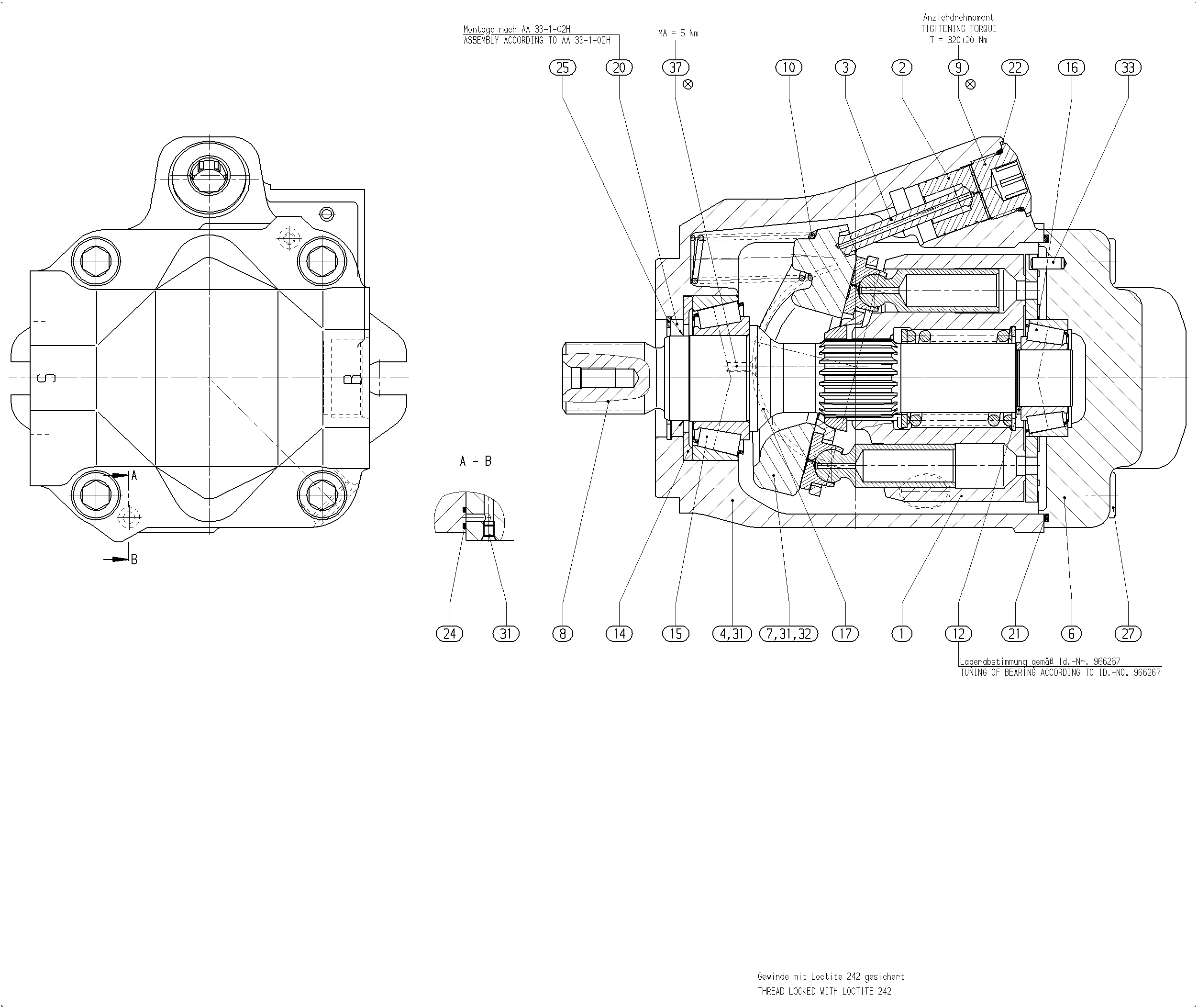 GA10VO85OV/52R-VUC73N00-SO748 — Zeichnung