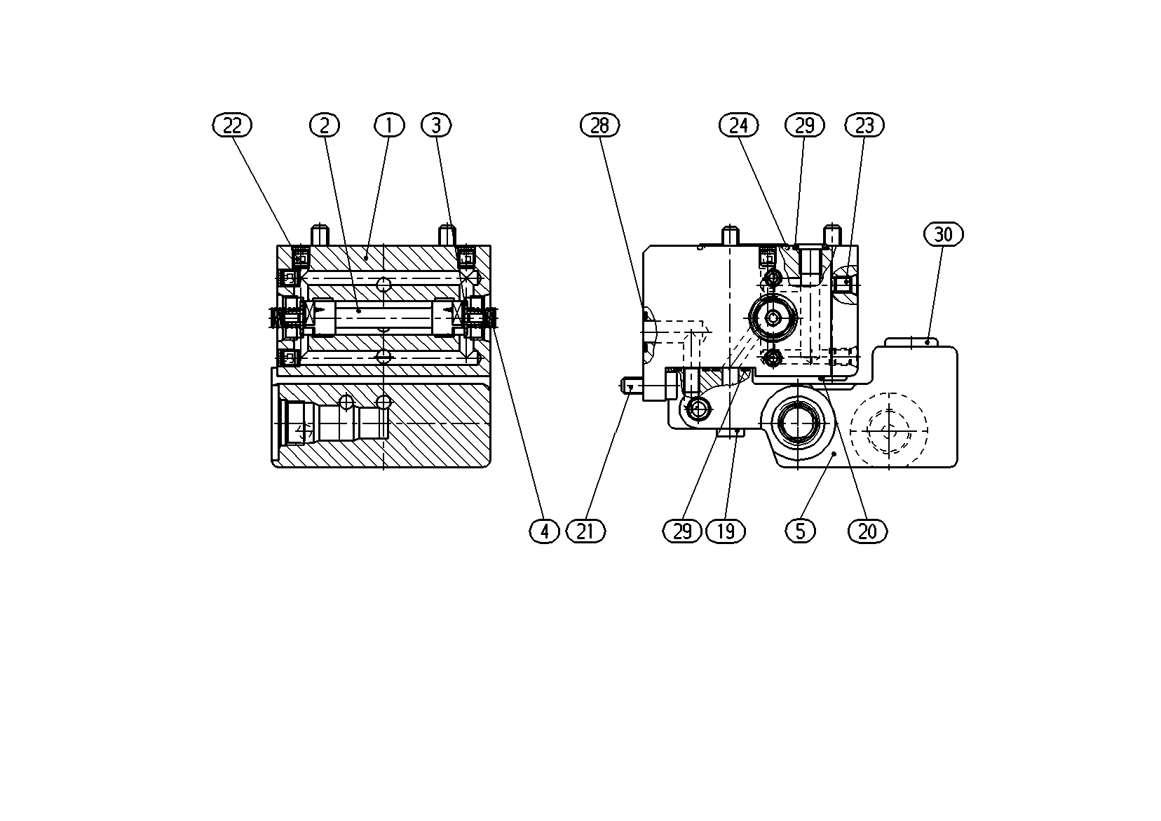 VALVE HOUSING — Zeichnung