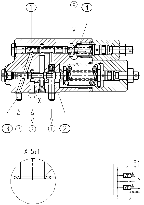 CONTROL VALVE — Zeichnung