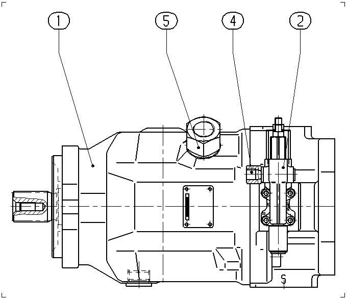 A A10V O100 DFR1/31R-VSC12K04 -S1186 — Zeichnung