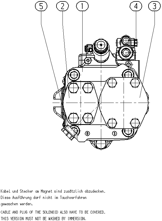 AL A10V O85EK1DS/53L-VUC11N00PES1530 — Zeichnung
