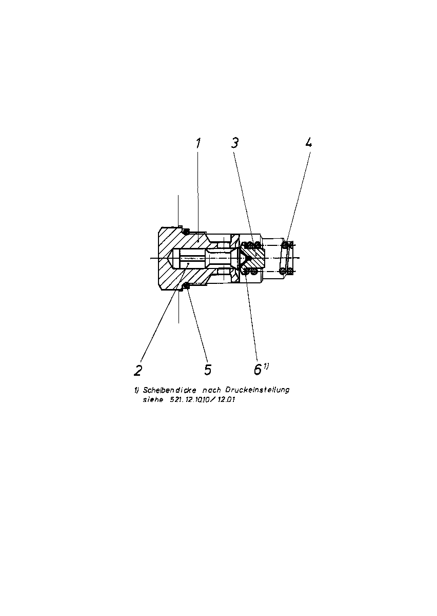 PRESSURE RELIEF VALVE — Zeichnung