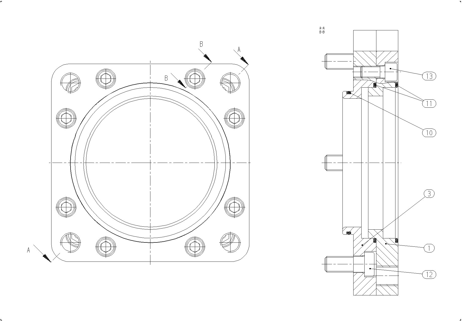 BELL HOUSING — Zeichnung