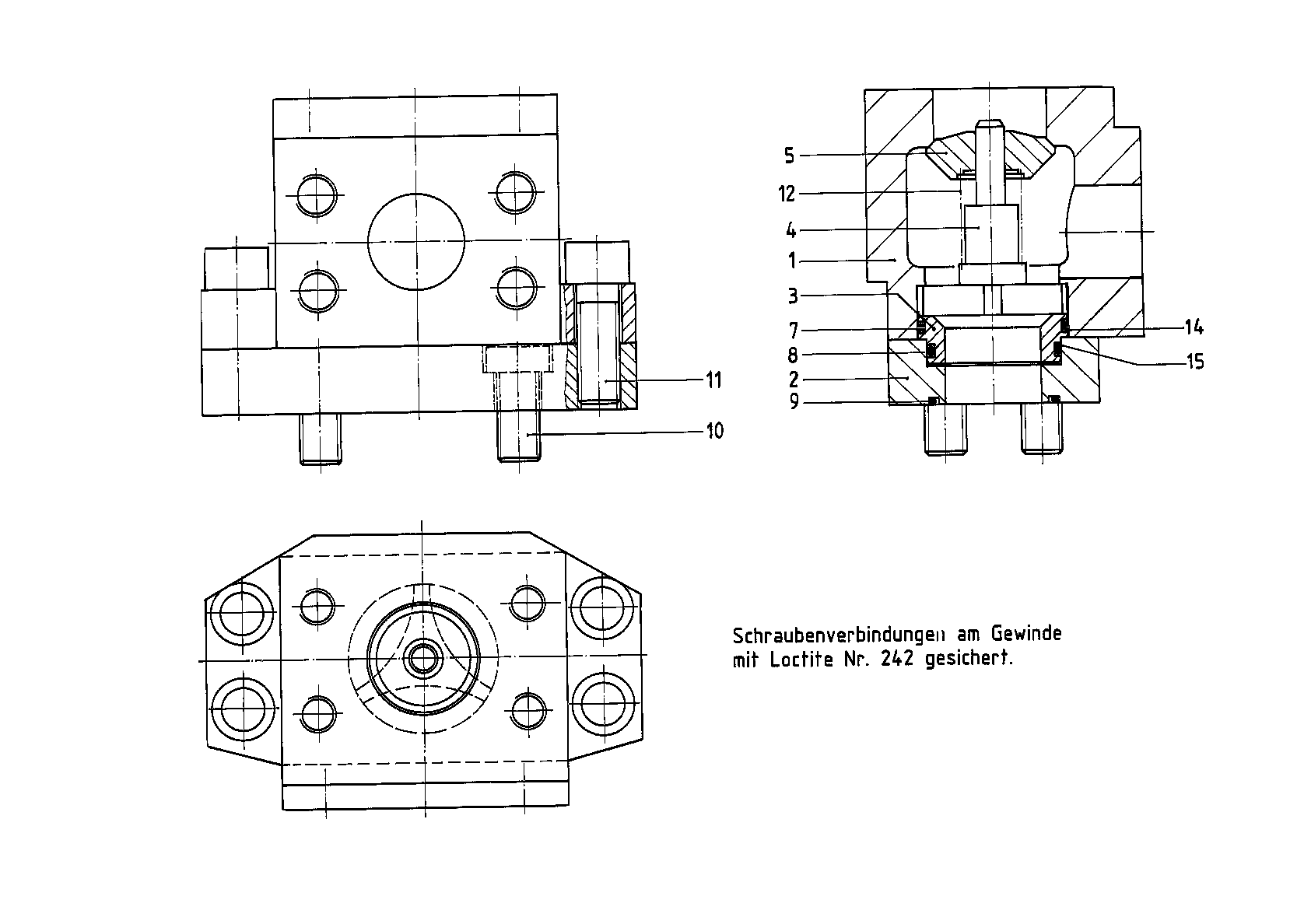 ANTI-CAVITATION CHECK VALVE — Zeichnung