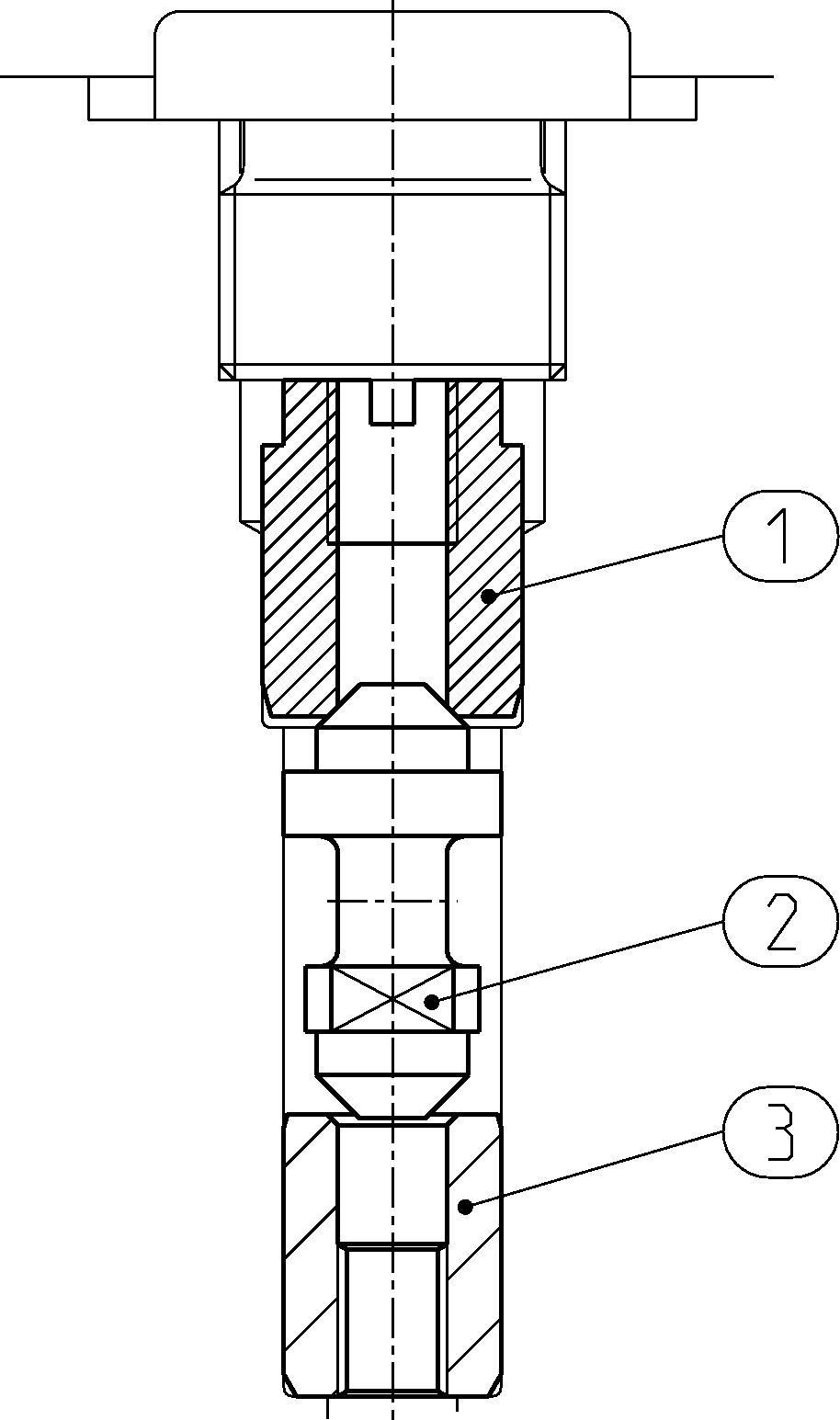 SHUTTLE VALVE — Zeichnung
