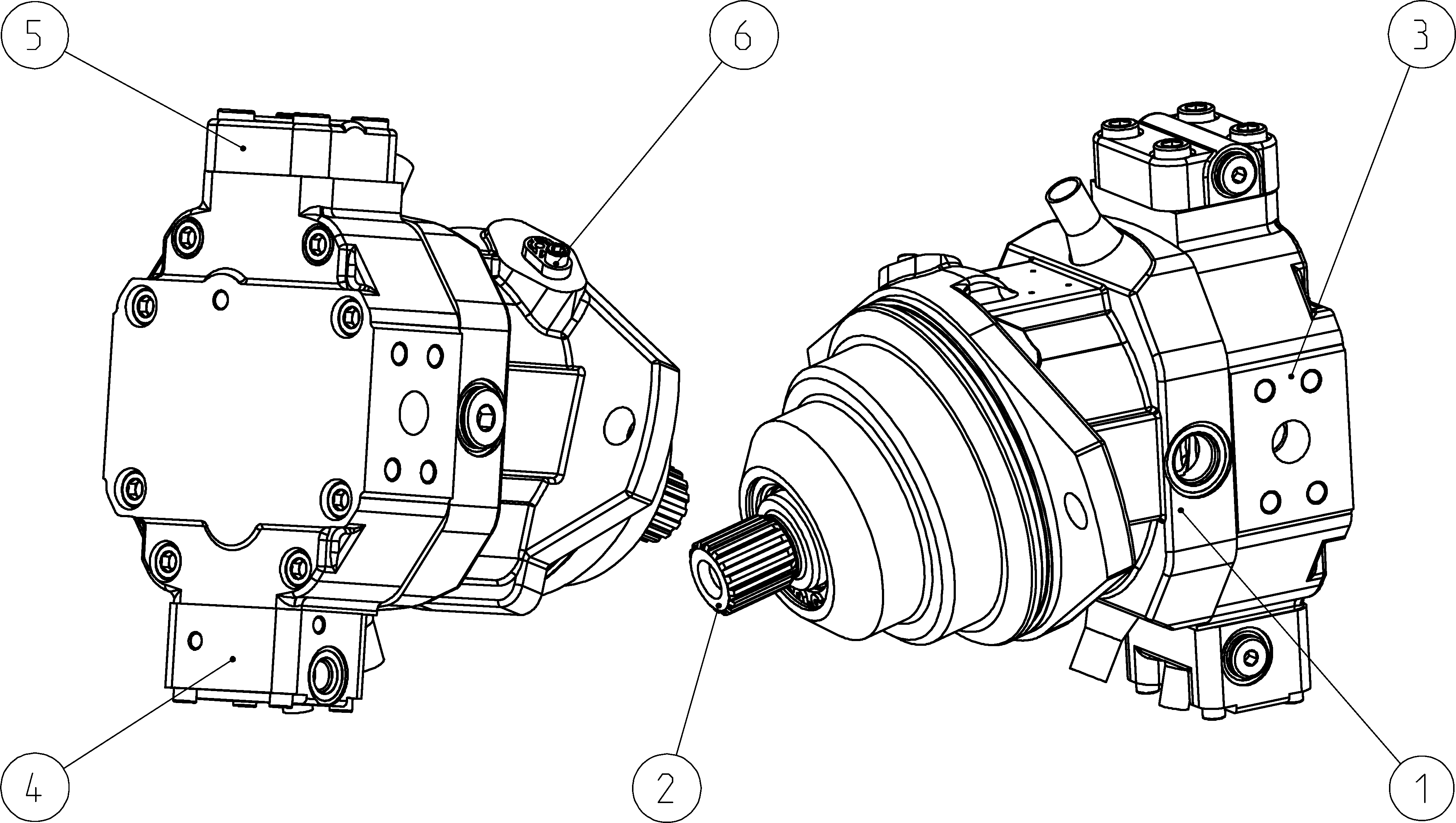 A6VE055HA2T30004F/65MWV0P2Z820U-0 — Zeichnung
