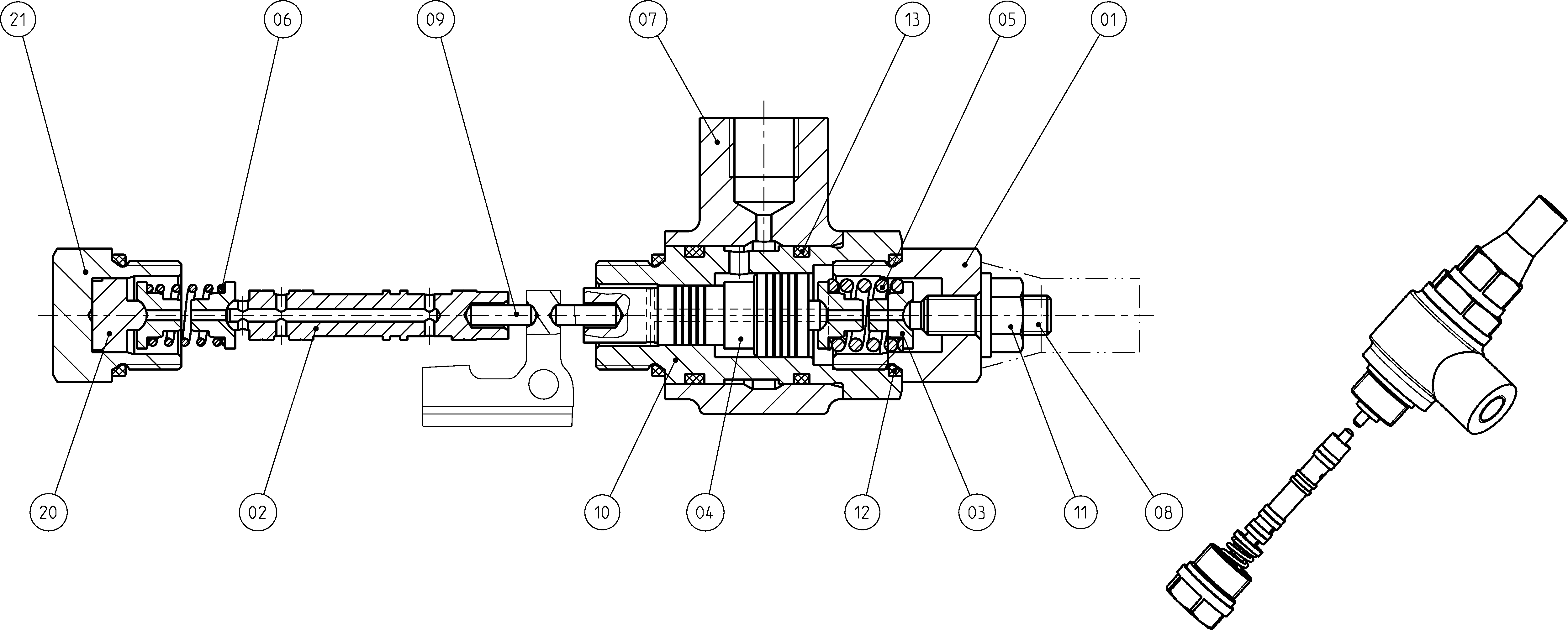 CONTROL ELEMENT — Zeichnung