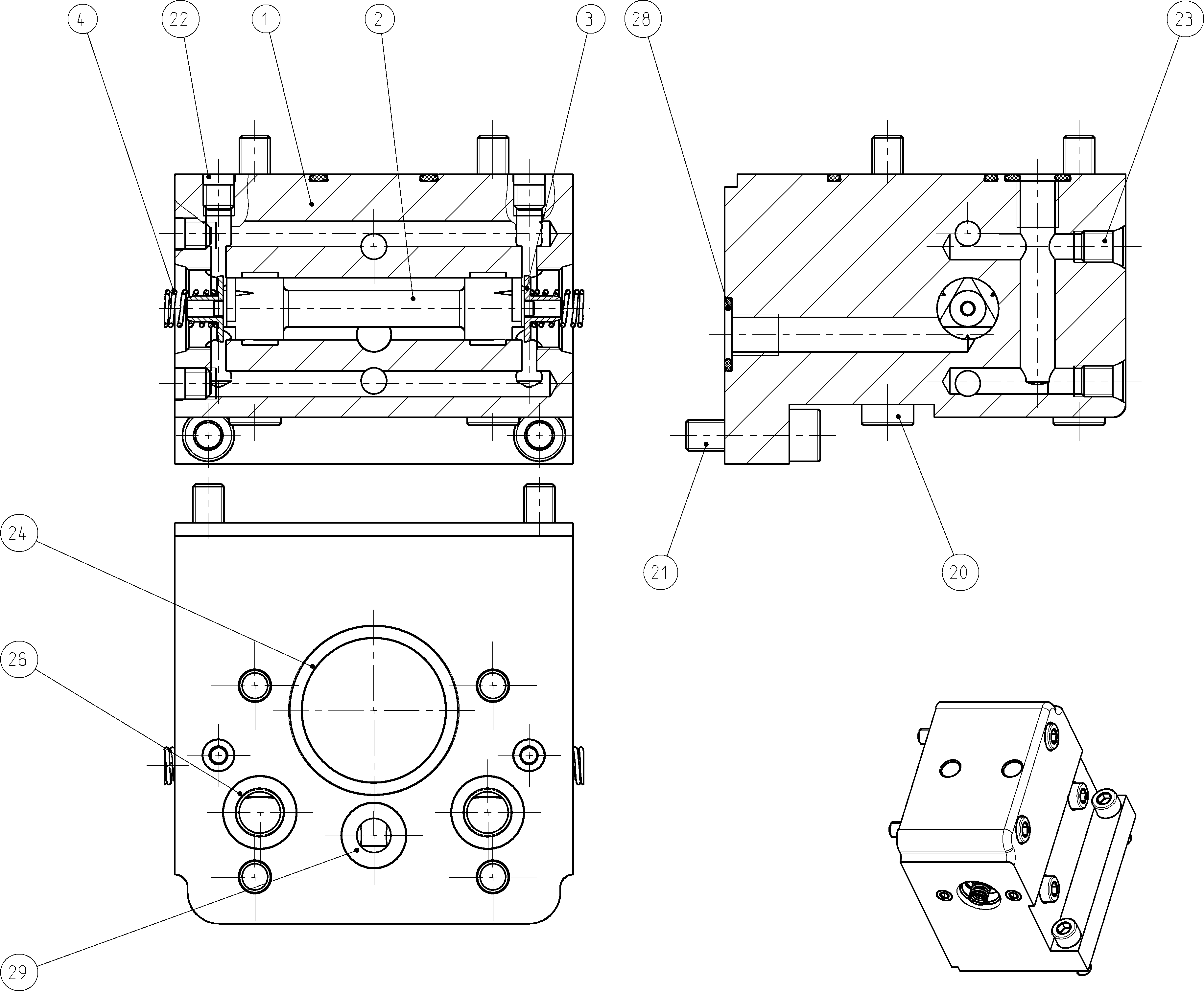 VALVE HOUSING — Zeichnung