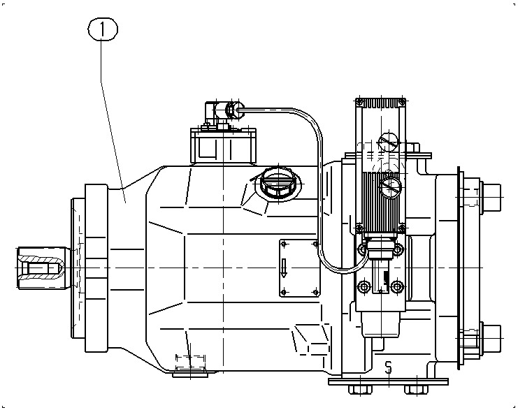 ALA10VO71DFEE/31R-PSC12K07-SO420 — Zeichnung