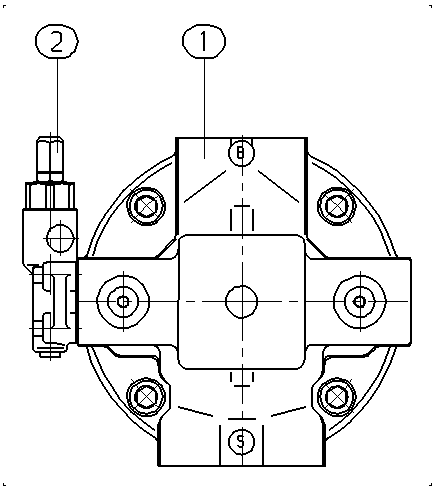 A AA10VSO 71 DR1 /31R-PKC92N00 -S1389 — Zeichnung