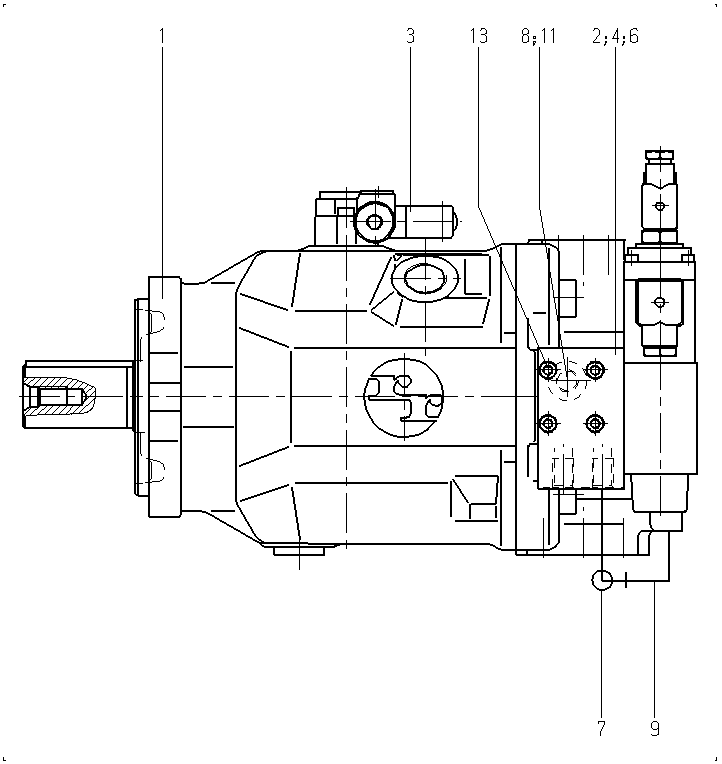 A A10VSO100 DFE /31R-PPA12K37 -SO341 — Zeichnung