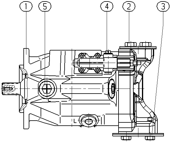 ALA10VO85DFR1/52R-VQQ62N00 — Zeichnung