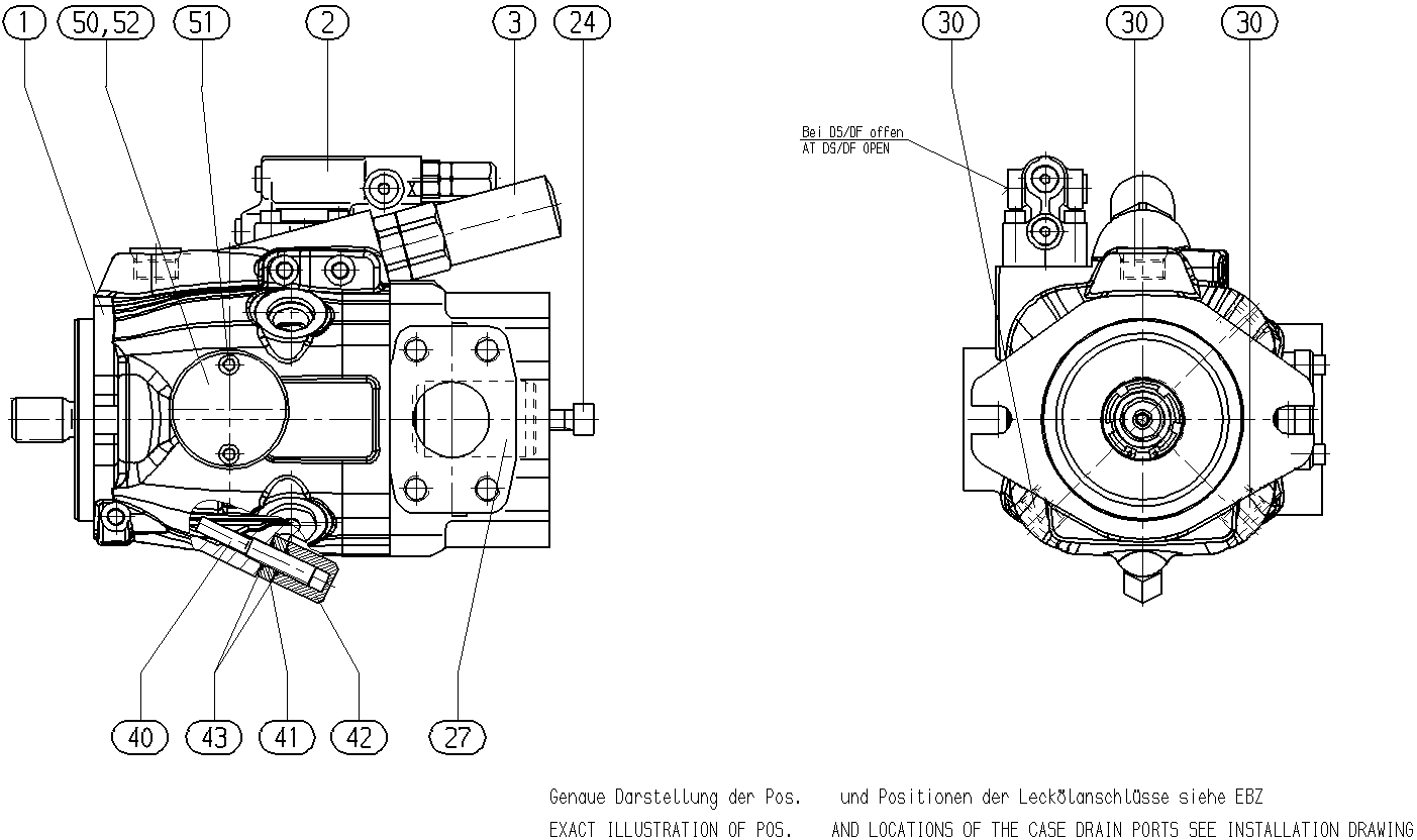 AA10VO45LA9DS/53R-VUC62K01'BASIC' — Zeichnung