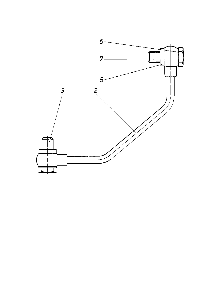 HYDRAULIC LINE — Zeichnung