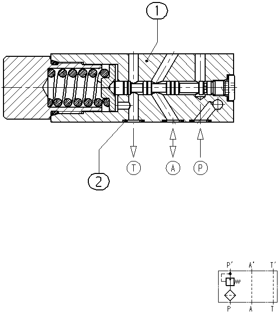 CONTROL VALVE — Zeichnung