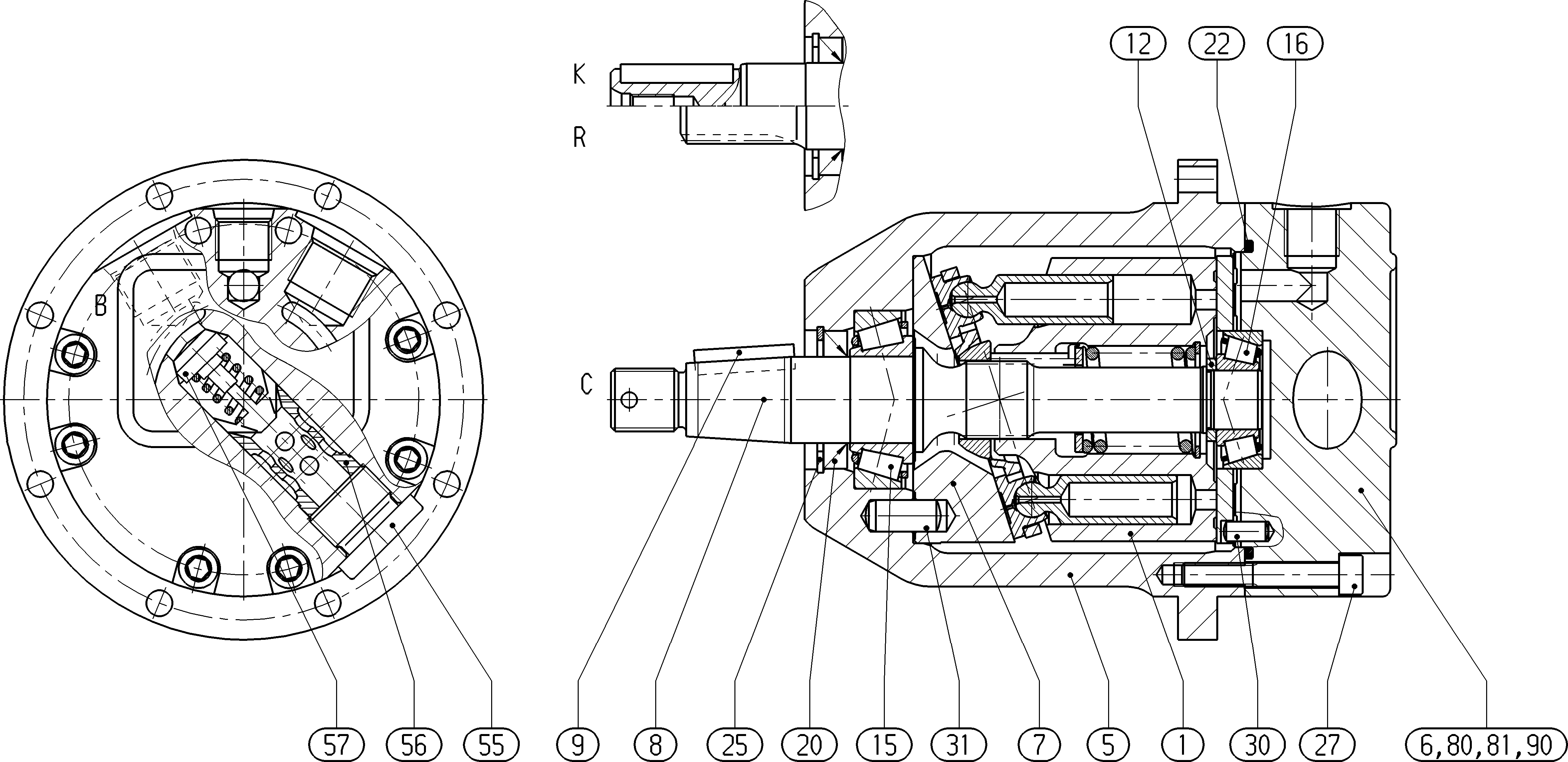 AL A10F E 11 /52L-VCC16N002 — Zeichnung