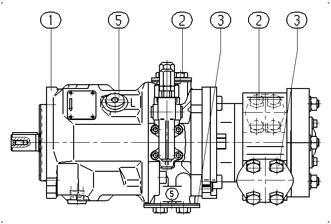 AL A10VSO 28 DR /31R-PPA12O80 — Zeichnung