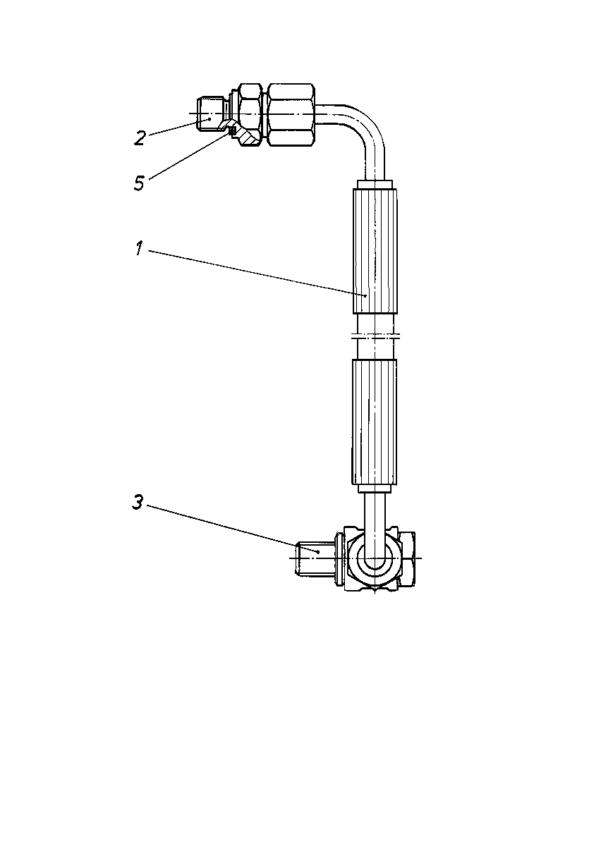 HYDRAULIC LINE — Zeichnung